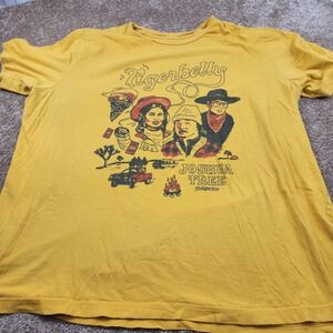 Tigerbelly Joshua Tree California Graphic T Shirt Mens 3X Yellow Desert Scene